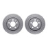 4512-74109 by DYNAMIC FRICTION COMPANY - GEOSPEC Coated Rotors with 5000 Brake Pads - Ceramic and Hardware