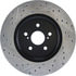 127.44130L by STOPTECH - StopTech Sport Drilled & Slotted Brake Rotor; Front Left