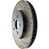 127.44130L by STOPTECH - StopTech Sport Drilled & Slotted Brake Rotor; Front Left