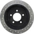 128.65085R by STOPTECH - StopTech Sport Cross Drilled Brake Rotor; Rear Right