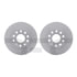 4512-74156 by DYNAMIC FRICTION COMPANY - GEOSPEC Coated Rotors with 5000 Brake Pads - Ceramic and Hardware