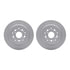 4512-75040 by DYNAMIC FRICTION COMPANY - GEOSPEC Coated Rotors with 5000 Brake Pads - Ceramic and Hardware