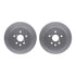 4512-75046 by DYNAMIC FRICTION COMPANY - GEOSPEC Coated Rotors with 5000 Brake Pads - Ceramic and Hardware