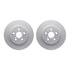 4512-75054 by DYNAMIC FRICTION COMPANY - GEOSPEC Coated Rotors with 5000 Brake Pads - Ceramic and Hardware
