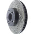 127.44136R by STOPTECH - StopTech Sport Drilled & Slotted Brake Rotor; Front Right
