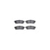 4512-75056 by DYNAMIC FRICTION COMPANY - GEOSPEC Coated Rotors with 5000 Brake Pads - Ceramic and Hardware