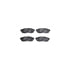 4512-75058 by DYNAMIC FRICTION COMPANY - GEOSPEC Coated Rotors with 5000 Brake Pads - Ceramic and Hardware