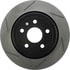 126.58009SR by STOPTECH - StopTech Sport Slotted Brake Rotor; Rear Right