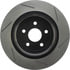 126.58009SR by STOPTECH - StopTech Sport Slotted Brake Rotor; Rear Right