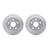 4512-76104 by DYNAMIC FRICTION COMPANY - GEOSPEC Coated Rotors with 5000 Brake Pads - Ceramic and Hardware