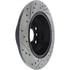 127.44144L by STOPTECH - StopTech Sport Drilled & Slotted Brake Rotor; Rear Left