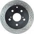 127.44145L by STOPTECH - StopTech Sport Drilled & Slotted Brake Rotor; Rear Left