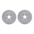 4512-76128 by DYNAMIC FRICTION COMPANY - GEOSPEC Coated Rotors with 5000 Brake Pads - Ceramic and Hardware