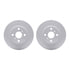 4512-76135 by DYNAMIC FRICTION COMPANY - GEOSPEC Coated Rotors with 5000 Brake Pads - Ceramic and Hardware