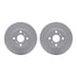 4512-76136 by DYNAMIC FRICTION COMPANY - GEOSPEC Coated Rotors with 5000 Brake Pads - Ceramic and Hardware