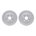 4512-76139 by DYNAMIC FRICTION COMPANY - GEOSPEC Coated Rotors with 5000 Brake Pads - Ceramic and Hardware