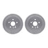 4512-76148 by DYNAMIC FRICTION COMPANY - GEOSPEC Coated Rotors with 5000 Brake Pads - Ceramic and Hardware