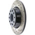 128.33129L by STOPTECH - StopTech Sport Cross Drilled Brake Rotor; Rear Left