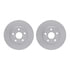 4512-76150 by DYNAMIC FRICTION COMPANY - GEOSPEC Coated Rotors with 5000 Brake Pads - Ceramic and Hardware