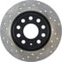 128.33129R by STOPTECH - StopTech Sport Cross Drilled Brake Rotor; Rear Right