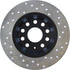 128.33129R by STOPTECH - StopTech Sport Cross Drilled Brake Rotor; Rear Right