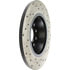 128.33129R by STOPTECH - StopTech Sport Cross Drilled Brake Rotor; Rear Right