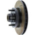 126.61011SL by STOPTECH - Sport Slotted Brake Rotor, Front Left