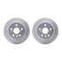 4512-76161 by DYNAMIC FRICTION COMPANY - GEOSPEC Coated Rotors with 5000 Brake Pads - Ceramic and Hardware