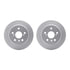 4512-76162 by DYNAMIC FRICTION COMPANY - GEOSPEC Coated Rotors with 5000 Brake Pads - Ceramic and Hardware