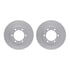 4512-76168 by DYNAMIC FRICTION COMPANY - GEOSPEC Coated Rotors with 5000 Brake Pads - Ceramic and Hardware