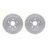 4512-76179 by DYNAMIC FRICTION COMPANY - GEOSPEC Coated Rotors with 5000 Brake Pads - Ceramic and Hardware