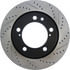 StopTech 127.44162L Disc Brake Rotor StopTech Sport Drilled & Slotted Brake Rotor; Front Left