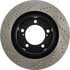 127.44162L by STOPTECH - StopTech Sport Drilled & Slotted Brake Rotor; Front Left