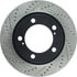 127.44162R by STOPTECH - StopTech Sport Drilled & Slotted Brake Rotor; Front Right