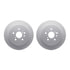 4512-76185 by DYNAMIC FRICTION COMPANY - GEOSPEC Coated Rotors with 5000 Brake Pads - Ceramic and Hardware