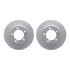 4512-76186 by DYNAMIC FRICTION COMPANY - GEOSPEC Coated Rotors with 5000 Brake Pads - Ceramic and Hardware