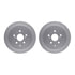 4512-76187 by DYNAMIC FRICTION COMPANY - GEOSPEC Coated Rotors with 5000 Brake Pads - Ceramic and Hardware