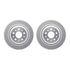 4512-79005 by DYNAMIC FRICTION COMPANY - GEOSPEC Coated Rotors with 5000 Brake Pads - Ceramic and Hardware