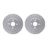 4512-80059 by DYNAMIC FRICTION COMPANY - GEOSPEC Coated Rotors with 5000 Brake Pads - Ceramic and Hardware