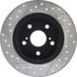127.44179L by STOPTECH - StopTech Sport Drilled & Slotted Brake Rotor; Rear Left