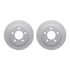 4512-80062 by DYNAMIC FRICTION COMPANY - GEOSPEC Coated Rotors with 5000 Brake Pads - Ceramic and Hardware