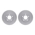 4512-80067 by DYNAMIC FRICTION COMPANY - GEOSPEC Coated Rotors with 5000 Brake Pads - Ceramic and Hardware