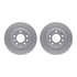 4512-80074 by DYNAMIC FRICTION COMPANY - GEOSPEC Coated Rotors with 5000 Brake Pads - Ceramic and Hardware