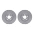 4512-80075 by DYNAMIC FRICTION COMPANY - GEOSPEC Coated Rotors with 5000 Brake Pads - Ceramic and Hardware