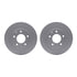 4512-80084 by DYNAMIC FRICTION COMPANY - GEOSPEC Coated Rotors with 5000 Brake Pads - Ceramic and Hardware