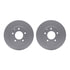 4512-80085 by DYNAMIC FRICTION COMPANY - GEOSPEC Coated Rotors with 5000 Brake Pads - Ceramic and Hardware