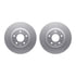 4512-80100 by DYNAMIC FRICTION COMPANY - GEOSPEC Coated Rotors with 5000 Brake Pads - Ceramic and Hardware