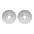 4512-80102 by DYNAMIC FRICTION COMPANY - GEOSPEC Coated Rotors with 5000 Brake Pads - Ceramic and Hardware