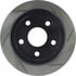 126.67067CSL by STOPTECH - StopTech Sport Slotted Cryo Brake Rotor; Rear Left