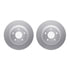 4512-67107 by DYNAMIC FRICTION COMPANY - GEOSPEC Coated Rotors with 5000 Brake Pads - Ceramic and Hardware